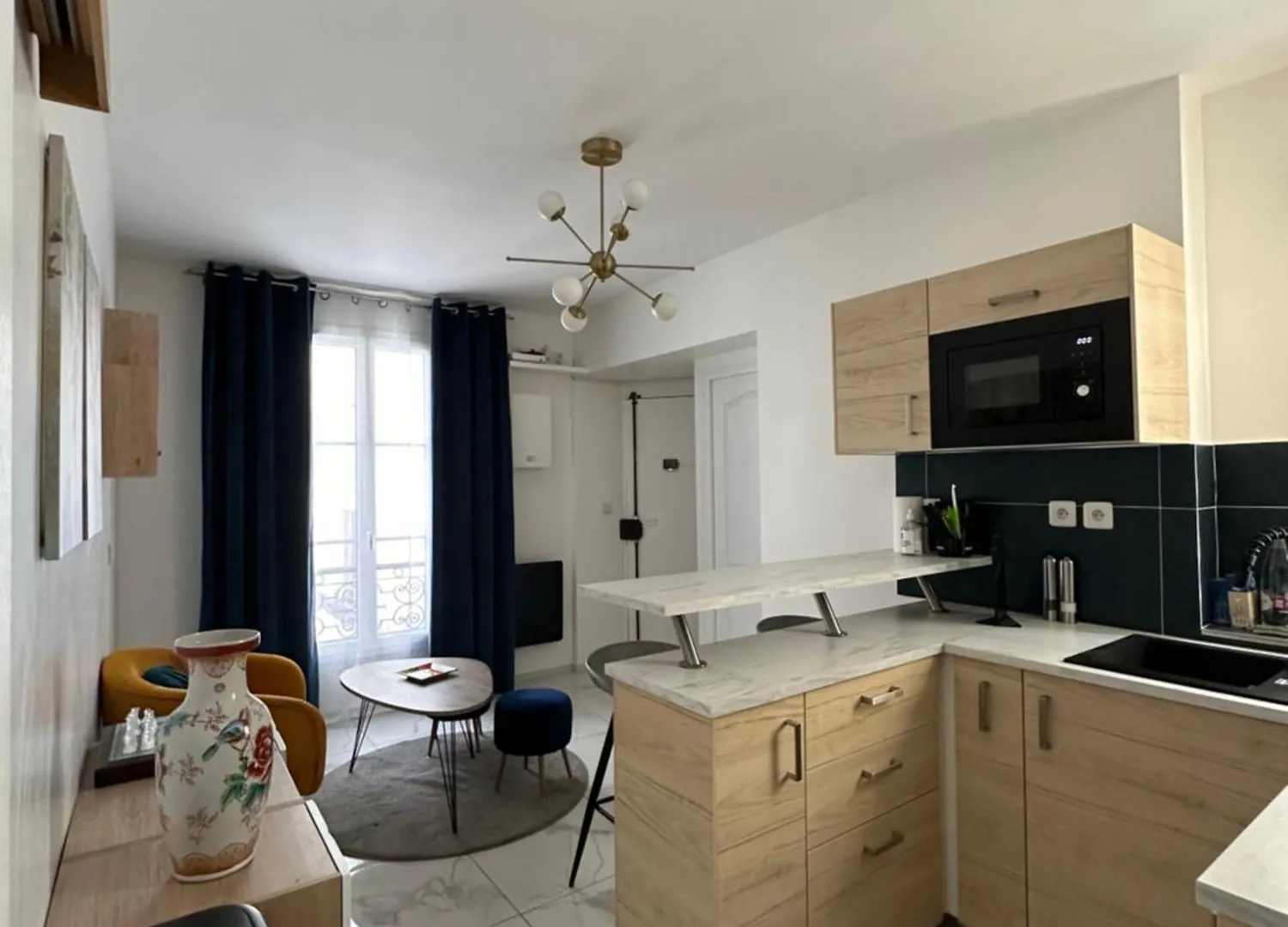 דירה Ourcq, 19 - La Villette, Buttes Chaumont פריז